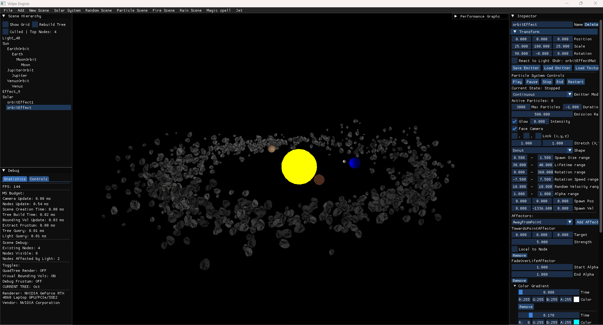 OpenGL Particle System image