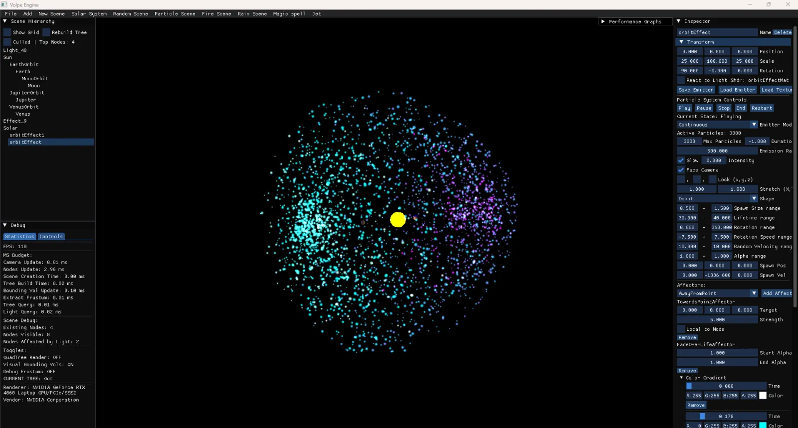 GPU Particle System screenshot