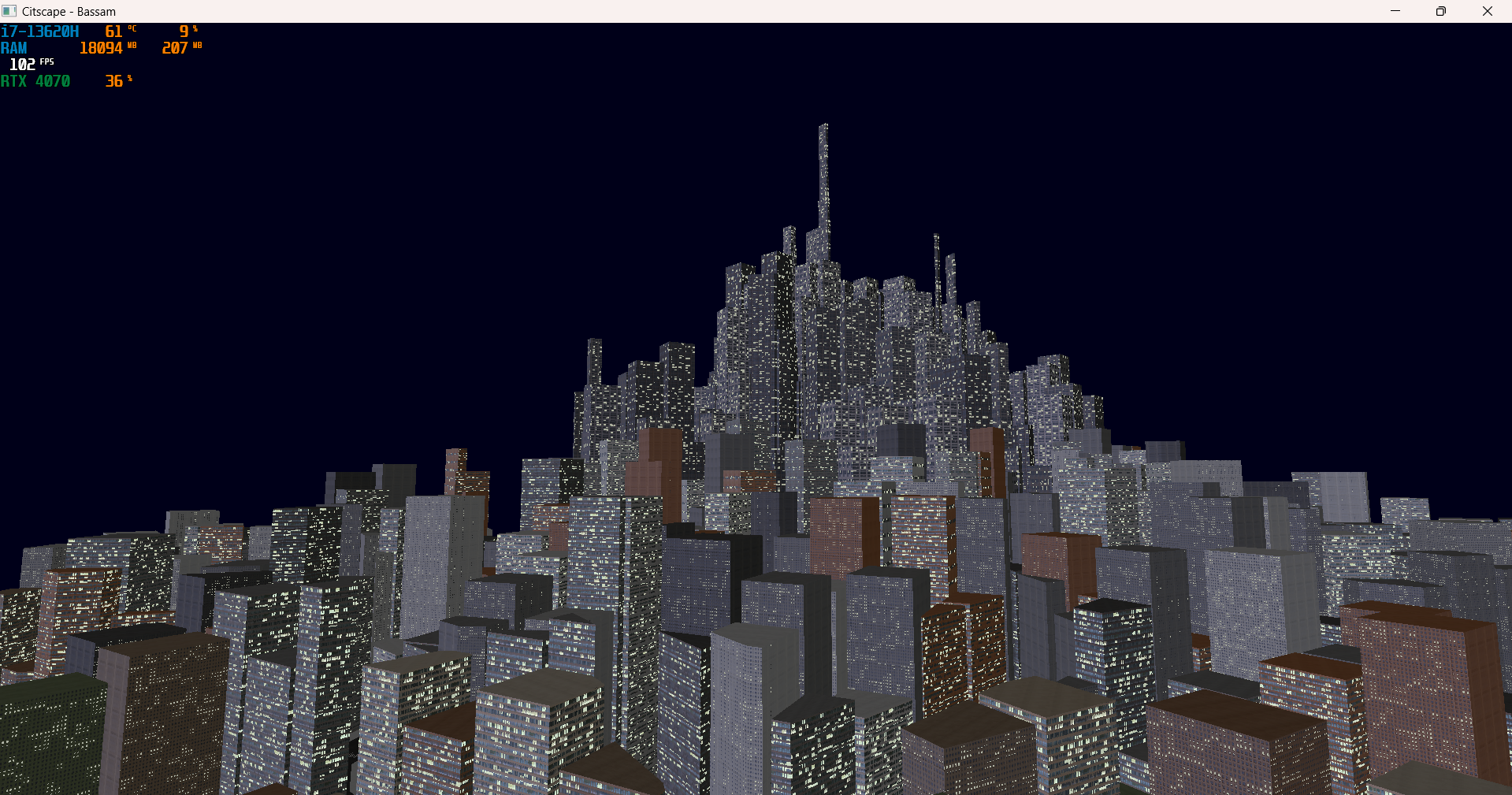 Procedural Cityscape