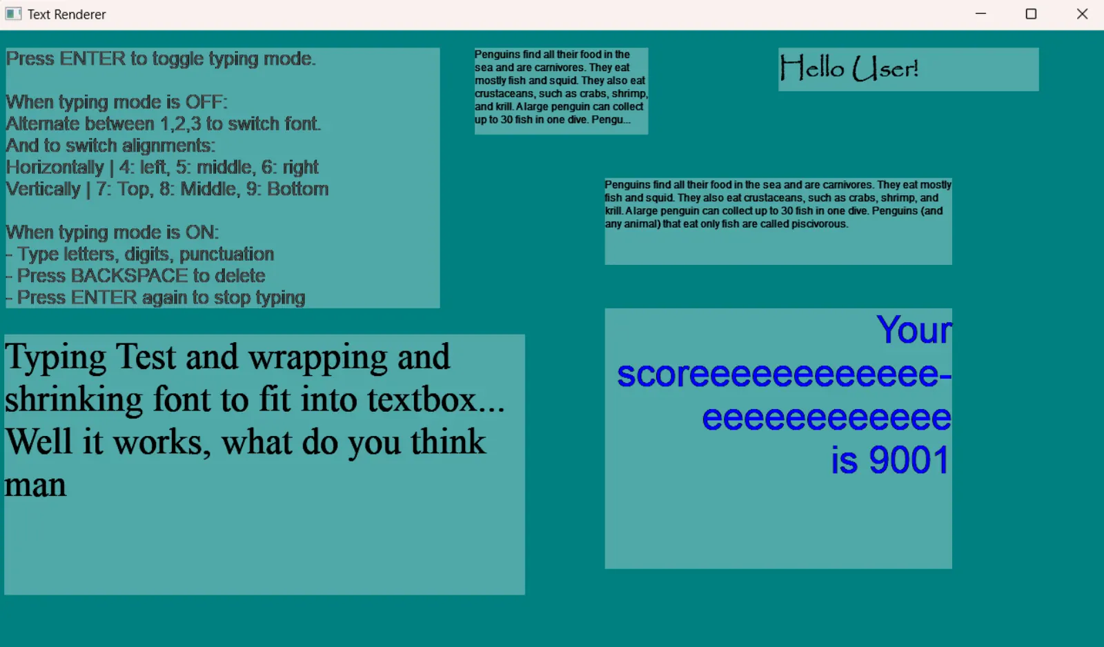 OpenGL Text Renderer cover