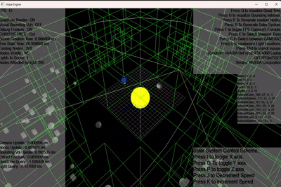 Culling pass running in my older engine, used to validate the algorithm before porting