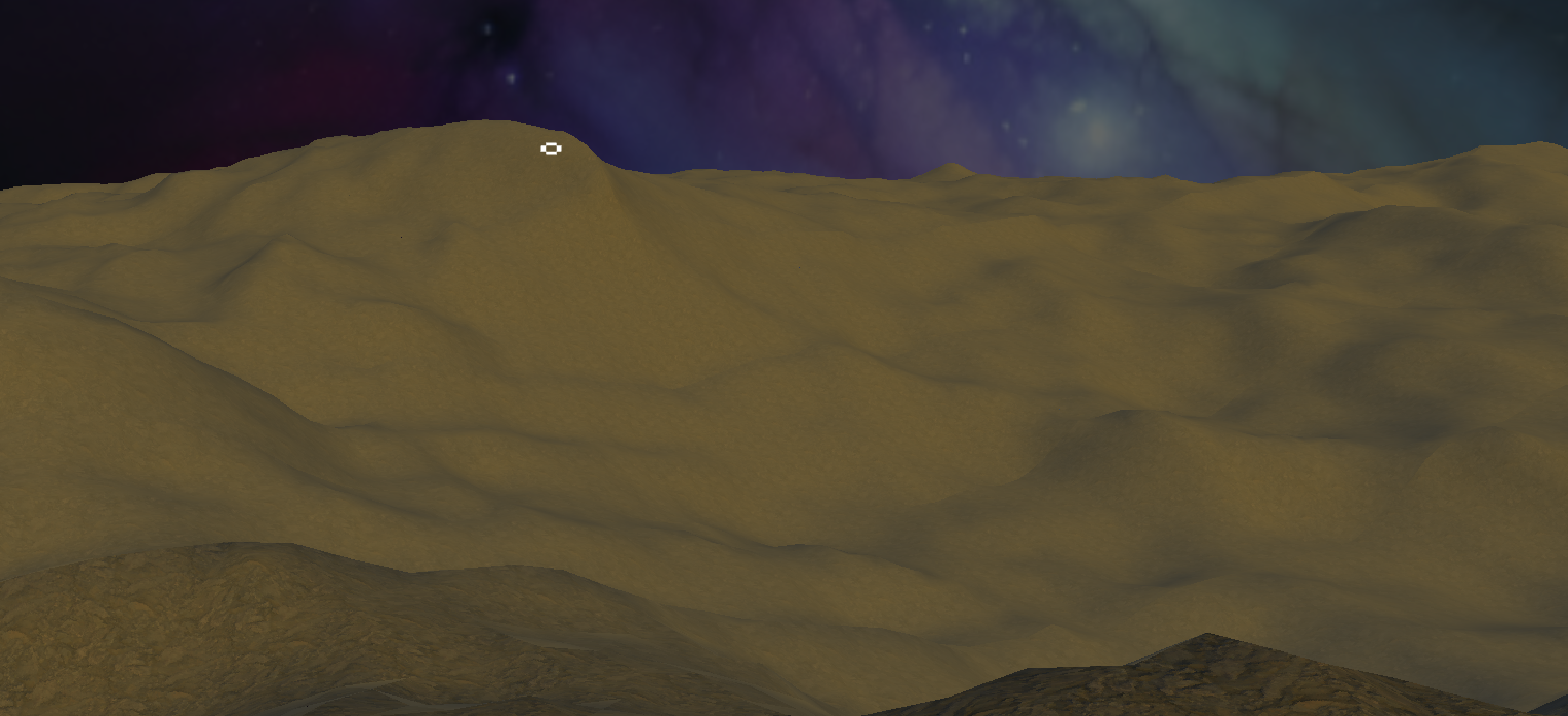 Finished terrain after the erosion pass