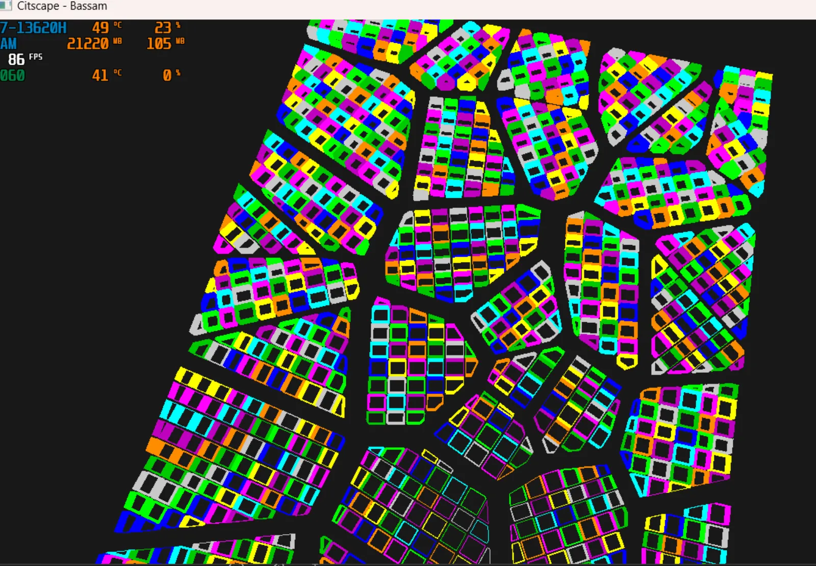 OpenGL Cityscape screenshot